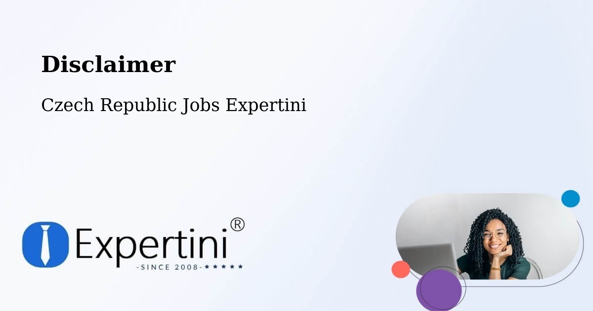 Disclaimer – Topolná - Czech Republic Jobs Expertini