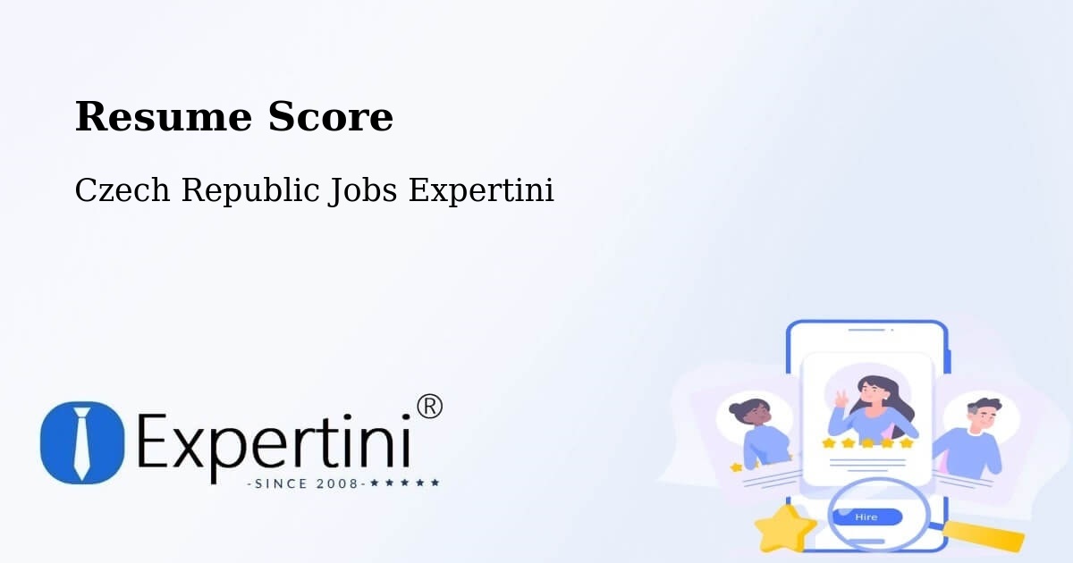 Resume Score & Job Description Match Tool – Topolná - Czech Republic Jobs Expertini